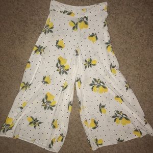 Flowy Mid-Length Pants